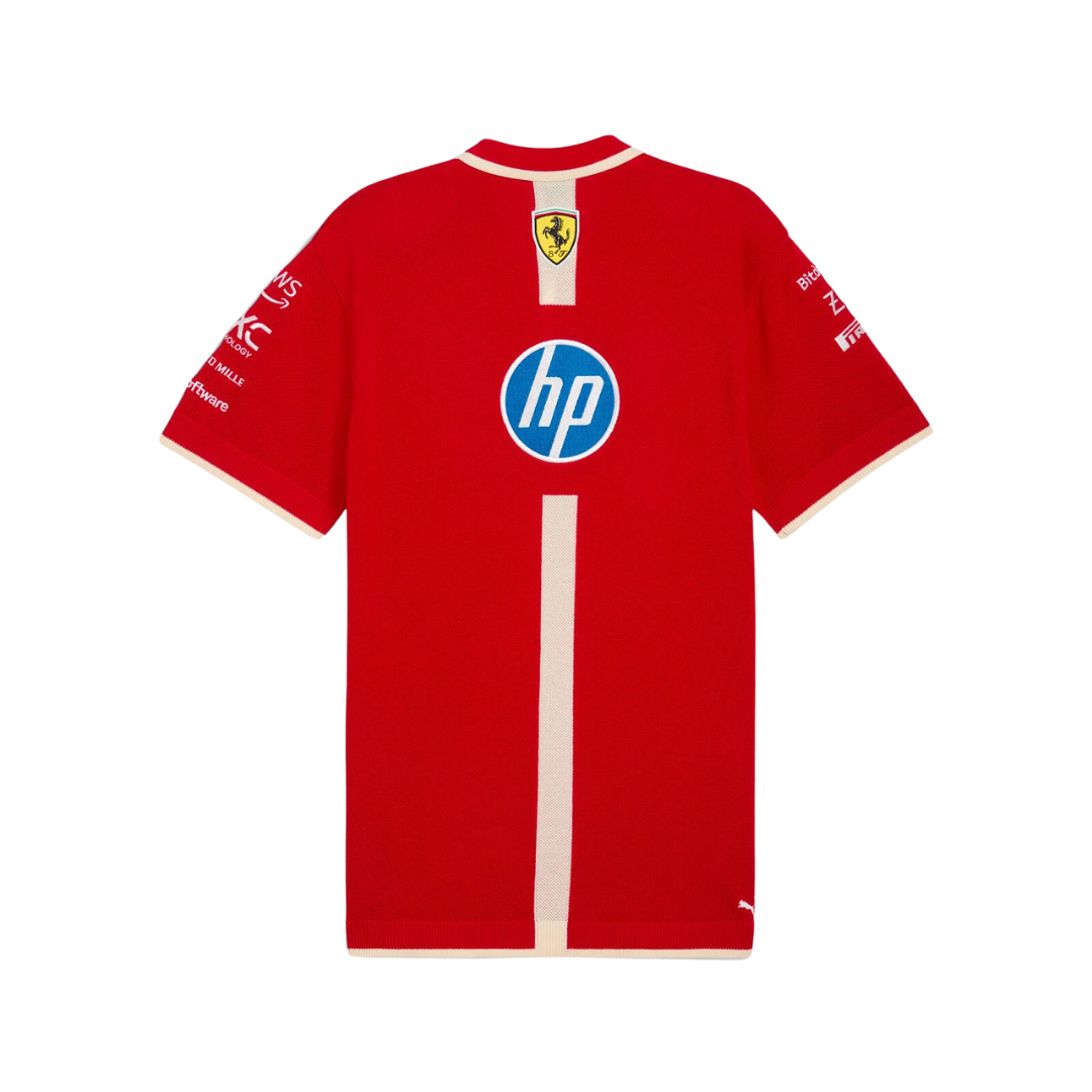 Playera Polo GP China Scuderia Ferrari PUMA 2025 Teamwear Edición Especial Oversized 2025