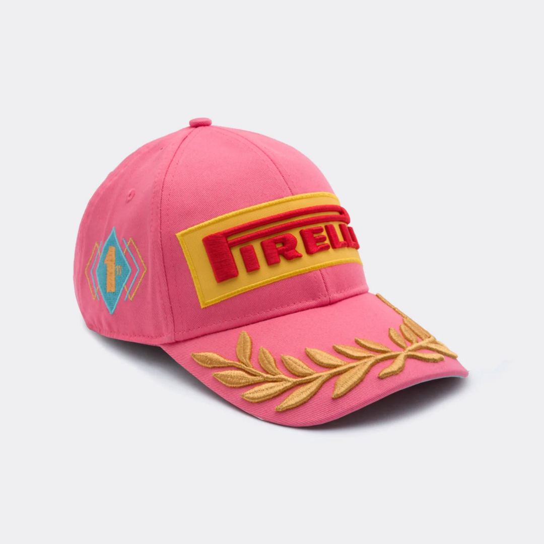 Gorra Pirelli F1 2025 GP Miami Podio Oficial Edición Rosa
