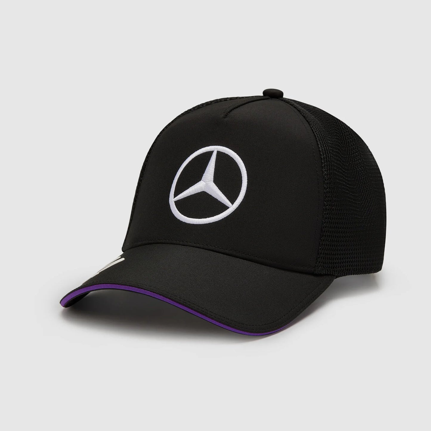 Gorra Lewis Hamilton Negra Mercedes AMG 2024