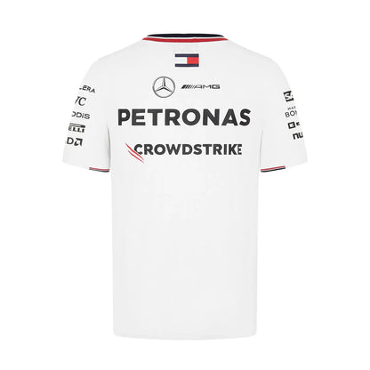 Playera Hombre Blanca Equipo Mercedes AMG 2024