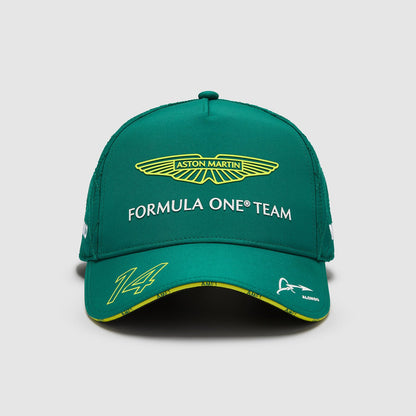 Gorra Fernando Alonso Verde Aston Martin 2024