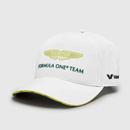 Gorra Blanca Equipo Aston Martin 2024