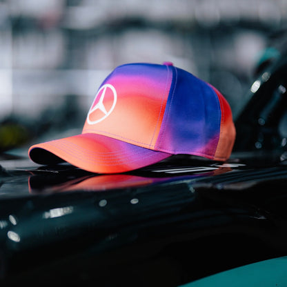 Gorra  MERCEDES Lewis Hamilton edición especial AUSTIN 2024 multicolor