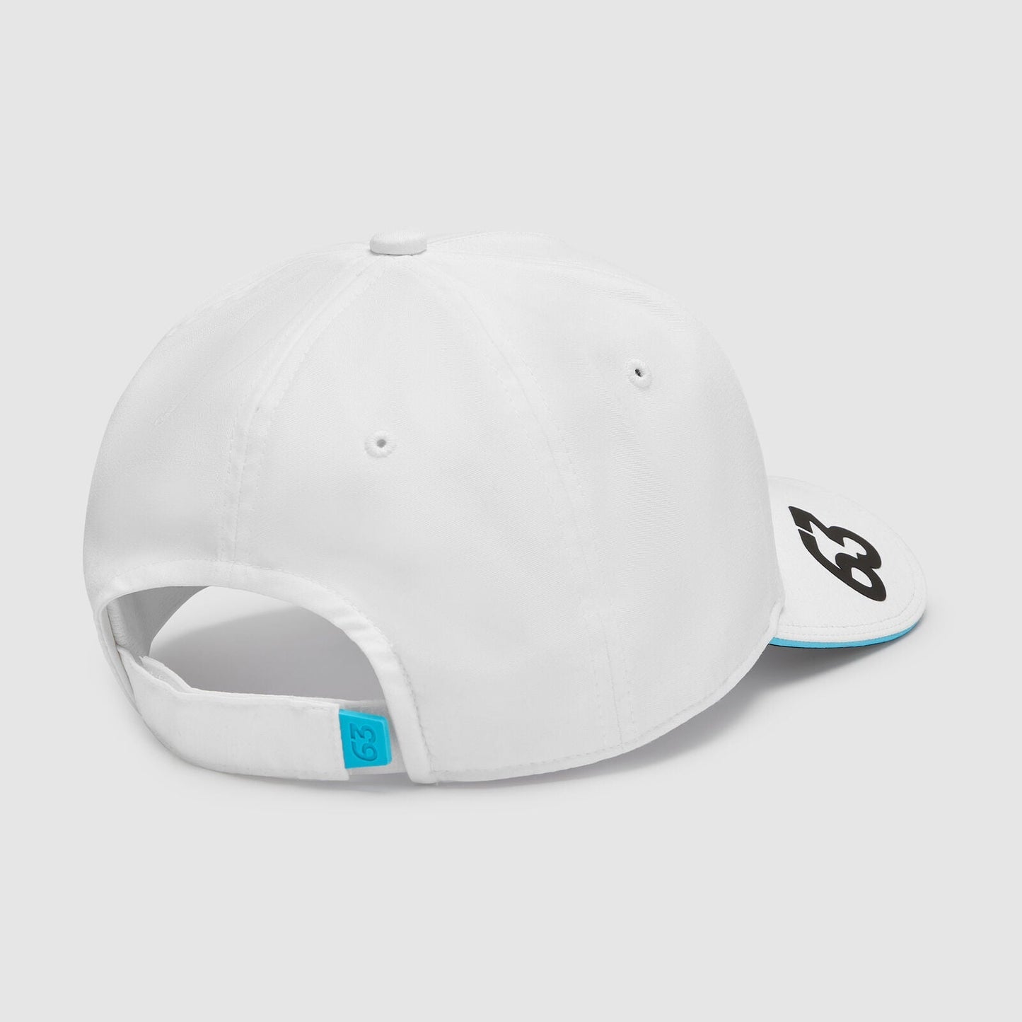 Gorra George Russell Blanca Mercedes AMG 2024