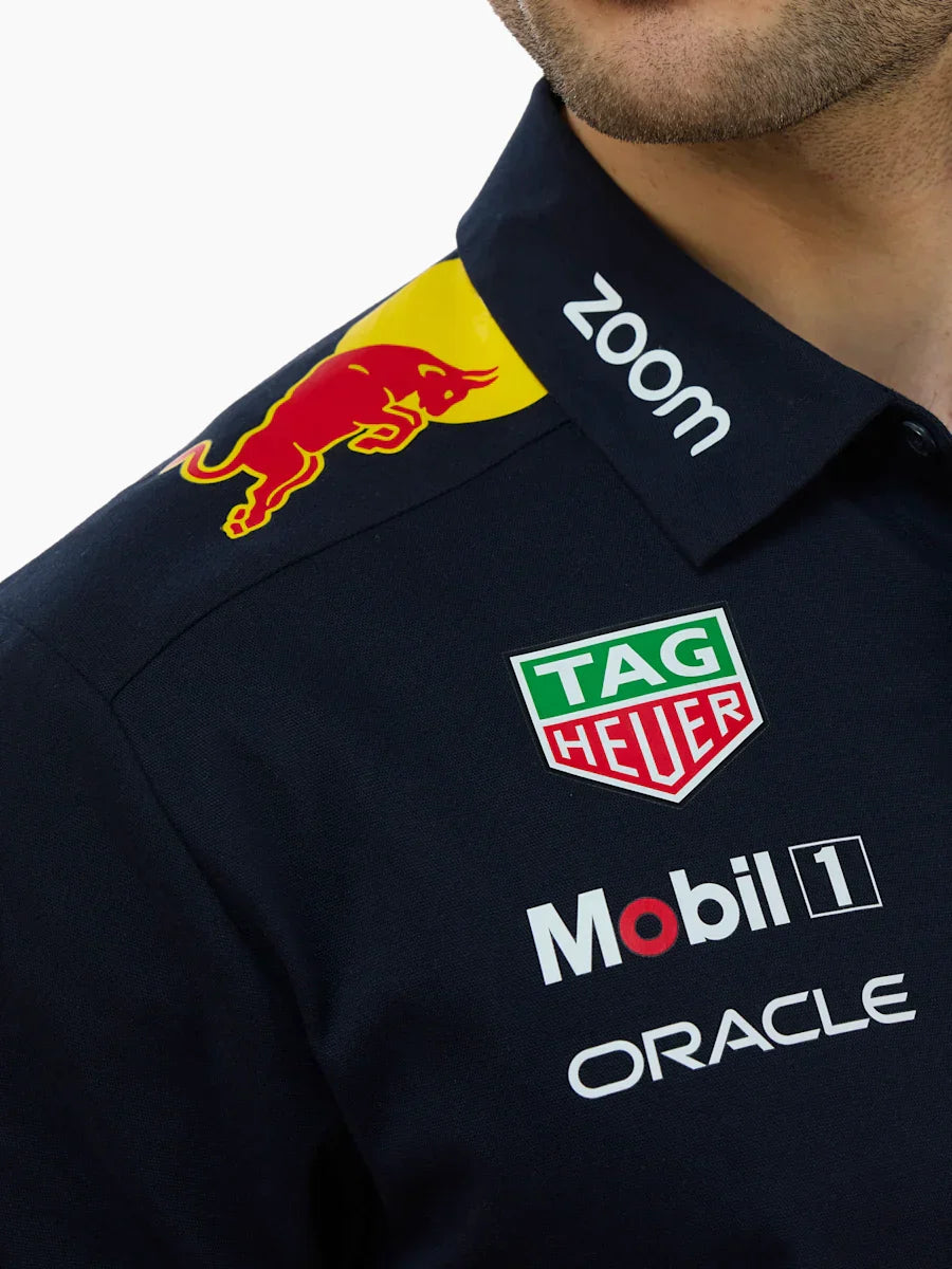 Camisa Polo Hombre Equipo Red Bull Racing 2024